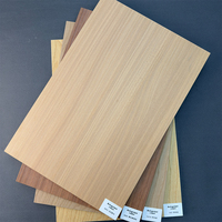 Panneau mural en mélamine grain de bois, épaisseur 5-25 mm, coloré, panneau de placage SynMelamine