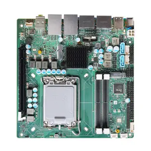 Piesia 12th Intel LGA1700 Alder Lake-S Mini PC schede madri H610 TDP LVDS Dual Lan Mini ITX scheda madre per macchina Self-Service