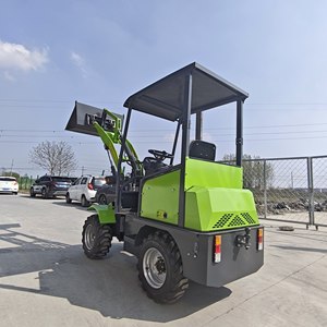 Hot Sale Mini <strong>Skid</strong> <strong>Steer</strong> <strong>Loader</strong> Electric Four Wheel Drive <strong>Loader</strong> Battery Power Fully Hydraulic System Home Use - Product Image 4