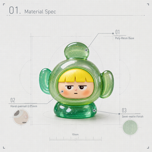 Sviluppo di Stampi per Mystery Box di Precisione di Grado Industriale su Misura, Figurine in Eco-Resina di Piante Fantasiose e Guerrieri, Piante vs. Zombie - Product Image 2