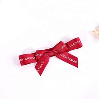 Fabrication directe de boîtes cadeaux en satin avec logo personnalisé Différents styles Rubans sérigraphiés Nœuds Fils