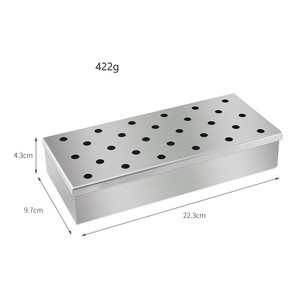 Boîte à fumée en acier inoxydable, outils de barbecue professionnels - Product Image 6