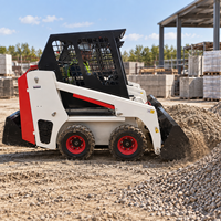 Vente directe usine : Chargeuse compacte 1,5 tonne avec rouleau vibratoire en promotion