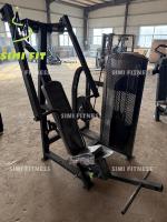 Mesin Chest Press Incline Pin Load Seri SM PM dengan 5 Pengaturan Resistensi yang Dapat Disesuaikan, Peralatan Gym Komersial untuk Latihan Tubuh