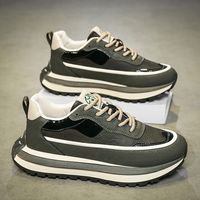 Chaussures de marche décontractées et sportives pour hommes, style polyvalent, à semelle épaisse antidérapante, et baskets décontractées pour femmes – Vente en gros
