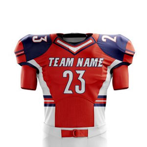 Uniformes de Fútbol Americano Impresos de Alto Rendimiento, Camisetas Personalizadas de Secado Rápido, Transpirables, Diseño Profesional, Ropa de Equipo - Product Image 4