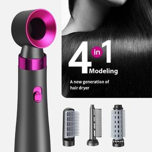 Wholesale New Multi Straightener Curler Hot Air Brush Blow Dryer 5 in 1 Hair Styler Hair Dryer Brush Styling <b>Tool</b> <b>Set</b> - Product Image 4