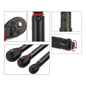 1/4 "5-25Nm đen cài sẵn mô-men xoắn cờ lê xe đạp công cụ sửa chữa nhanh chóng phát hành mô-men xoắn Ratchet cờ lê - Product Image 3