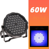 Haute qualité 84W RGB Par peut LED lumières stroboscopiques faisceau lampes intérieur fête de mariage Bar Pub Club projecteurs décorations 60W 54W