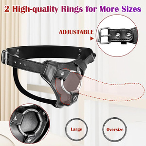 Équipement de bondage SM, jouets en cuir, culottes triangulaires ajustables, unisexe, pour gays et lesbiennes, vente en gros d'usine - Product Image 2