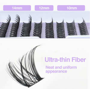 Pestañas Postizas de Visón Sintético al por Mayor, Segmentos de Pestañas Individuales Suaves, Extensiones de Pestañas de Volumen DIY - Product Image 2