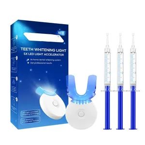 फैक्टरी मूल्य नीले ठंडे दांत ब्लीचिंग हल्के दांत ब्लीचिंग जेल पेन दांतों को सफेद करने वाली किट निजी लेबल