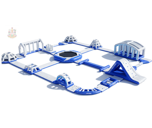 NOVA Parques Acuáticos Inflables Grandes para Lagos al Aire Libre, Equipos de Entretenimiento, Deportes Acuáticos Temáticos y Juegos de Entretenimiento para Adultos - Product Image 4