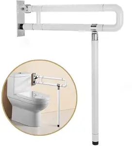 Bán buôn lật lên lấy thanh với kết cấu griptoilet an toàn đường ray với chân cho người già an toàn lấy thanh