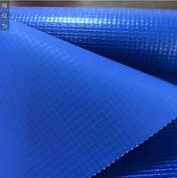 Bâche en PVC laminé anti-UV 550 g/m² ultra-résistante avec Vinylon Ripstop pour auvents, sacs de sport et tentes
