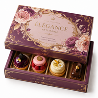 Coffret Cadeau de Noël de Luxe Personnalisé Écologique de Chocolats au Lait Gourmands – Assortiment Artisanal Premium Recyclable