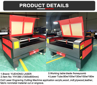 Máquina de corte por láser GuangZhou Cnc, máquina de grabado láser Co2 de tela Mdf de madera con letras acrílicas