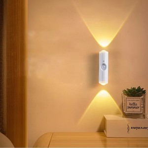 <span class=keywords><strong>Lampe</strong></span> <span class=keywords><strong>de</strong></span> nuit intelligente rechargeable USB pour chambre à coucher, <span class=keywords><strong>chevet</strong></span>, LED ABS, <span class=keywords><strong>mini</strong></span>, à induction magnétique, pour escalier, mur, ambiance, <span class=keywords><strong>chevet</strong></span> - Product Image 1