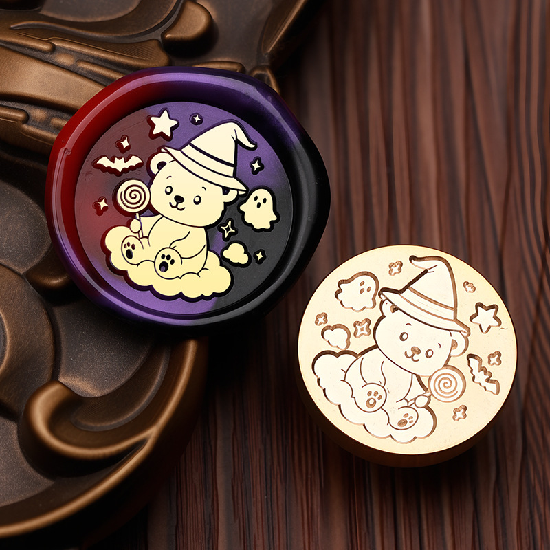 หมีน้อยคืนฮาโลวีน (ชั้นแบนขนาด 2.5 ซม.)