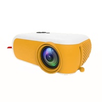 Mini proyector LCD Multimedia de fábrica portátil 1800 lúmenes 13-100 pulgadas regalo de feliz cumpleaños pequeña sala de cine en casa logotipo personalizado