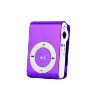 Lecteur MP3 portable classique rétro en métal avec clip, lecteur de musique sportif, lecteur MP3 à clip pour la course, mini lecteur MP3 en métal avec clip