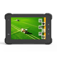 Tablet PC Android 7 Inci IP67 GPS/4G/BT/WIFI Tangguh untuk Kendaraan Pertanian, Penyemprot Otomatis, USB RS232 CANBUS RS485 RS422