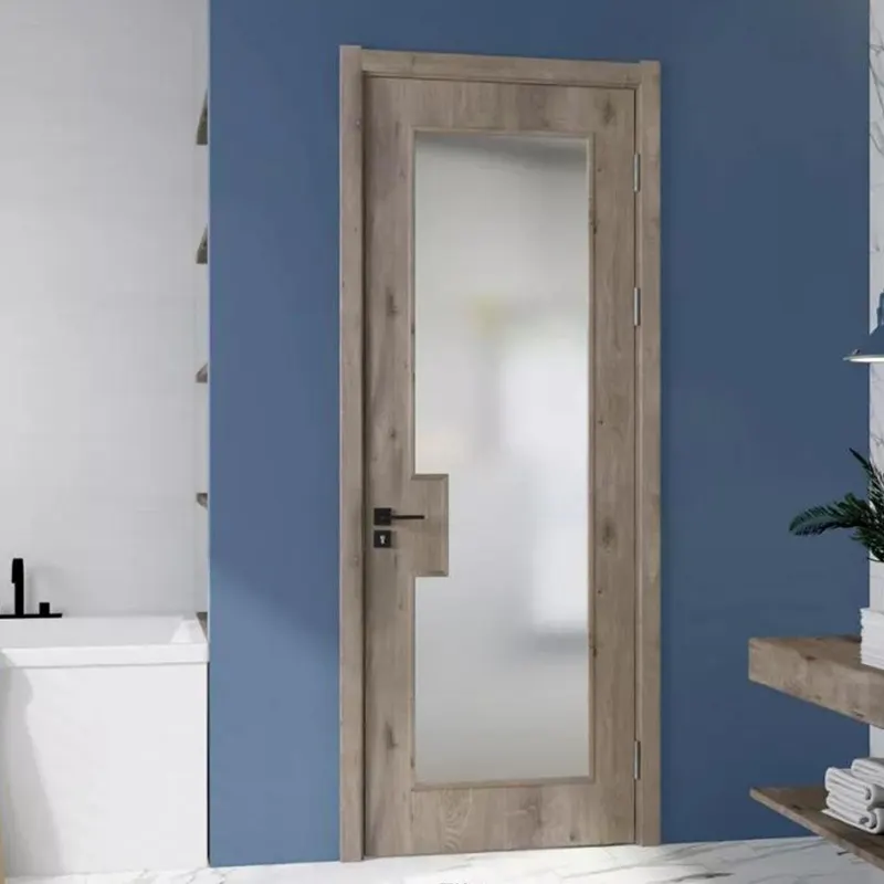 ABYAT Modern Design Toilet Wooden Door Eco-Friendly Melamine Finish Mdf Wood Door