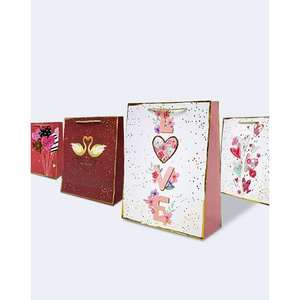 Busta Regalo Party Love Moderna per Decorazioni Torte 18x24x8.5cm per Occasioni Speciali - Product Image 2