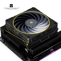 Thermalright AXP120-X77 Noir 77mm bas profil CPU Air Cooler 6 tuyaux de chaleur 120mm PWM ventilateur pour SFF Mini ITX PC