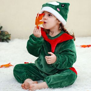 Kids <strong>Onesie</strong> Pajamas Toddler Long Sleeve Hooded Christmas Print Soft Warm Mengqili OEM ODM Custom Logo - Product Image 3