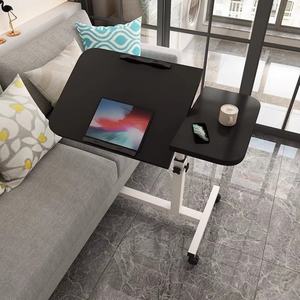 Movable <b>Foldable</b> Bedside Table Simple Multi-Functional Office Learning <b>Desk</b> for Home Hospital Office Use Lazy Lifting Design - Product Image 4