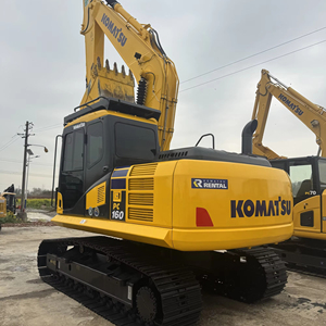 รถขุดตีนตะขาบ Komatsu PC160 ของแท้จากญี่ปุ่น สภาพใหม่ 90% ใช้งานน้อย มีสินค้าพร้อมส่ง - Product Image 1