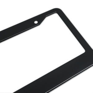 Cadre de <span class=keywords><strong>plaque</strong></span> <span class=keywords><strong>d</strong></span>'<span class=keywords><strong>immatriculation</strong></span> en alliage <span class=keywords><strong>d</strong></span>'aluminium épaissi, acier inoxydable et fibre de carbone. Cadre de <span class=keywords><strong>plaque</strong></span> <span class=keywords><strong>d</strong></span>'<span class=keywords><strong>immatriculation</strong></span> américaine personnalisable - Product Image 2
