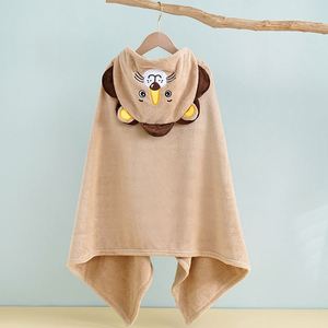 ผ้าคลุมกำมะหยี่หูกระต่าย ผ้าห่อตัวเด็ก ผ้าคลุมอาบน้ำมีฮู้ด ผ้าขนหนูอาบน้ำเด็กชายหญิง - Product Image 2