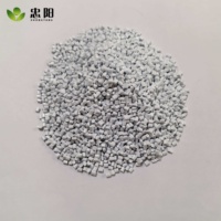 Masterbatch de dioxyde de titane de marque Zhongyong, pureté 98 %, pour la production de fibres polyester semi-brillantes et entièrement brillantes, emballage 25 kg/fût