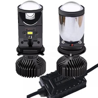 Projecteurs LED laser pour voiture de haute qualité Y6D 6000K blanc 12V 35W H4 Mini projecteur à lentille