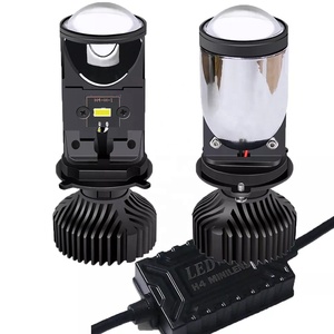 ไฟหน้าโปรเจคเตอร์เลเซอร์ LED คุณภาพสูง Y6D 6000K สีขาว 12V 35W H4 พร้อมเลนส์โปรเจคเตอร์ขนาดเล็กสำหรับรถยนต์ - Product Image 1