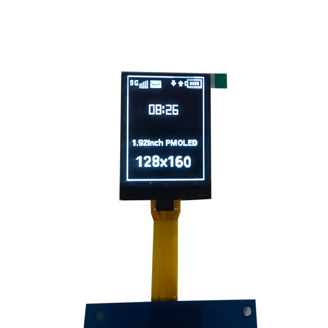 1.92 Inch Pmoled Display,Small Size 128*160 SPI/IIC Interface Oled Monochrome Display Module