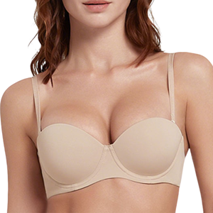 Sujetadores deportivos push-up sexys y cómodos <span class=keywords><strong>para</strong></span> mujer, sin costuras, de media copa, con efecto anticelulítico y de cintura alta, al por mayor - Product Image 1