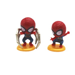 Figurines <span class=keywords><strong>de</strong></span> héros en PVC solide version Q, lot <span class=keywords><strong>de</strong></span> 8 pièces, décoration <span class=keywords><strong>de</strong></span> gâteau, mini-ornement <span class=keywords><strong>de</strong></span> paysage, jouet - Product Image 3