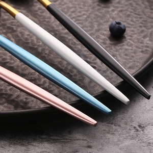 Set di posate eleganti in acciaio inossidabile 304 di alta qualità per banchetti, hotel, uso professionale e <span class=keywords><strong>HoReCa</strong></span> - Product Image 5