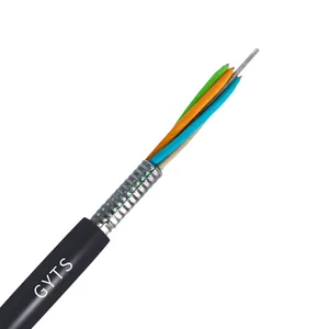 Câble de fibre optique GYTS d'extérieur 2-288 fils, pour antenne et conduit