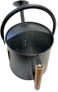 1.5 गैलन काले धातु का पानी लकड़ी के हैंडल के साथ कर सकते हैं - Product Image 4