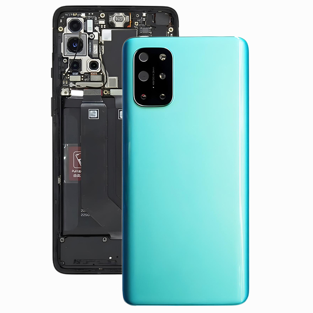 Mobile Phone Housing for Oneplus 8T Back Cover Battery Door Glass Repair Rear Case with Camera Lens Replacement