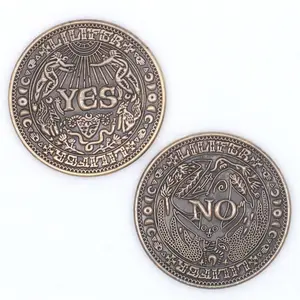 하이 퀄리티 사용자 정의 로고 동전 금속 도전 동전