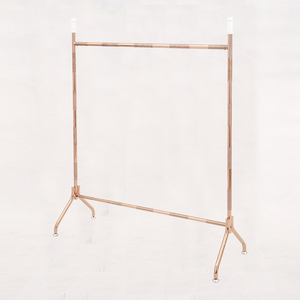 Tienda de diseño de oro rosa ss304 bastidores para tienda de ropa - Product Image 1
