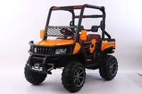 Lectric-coche eléctrico de cuatro ruedas para niños, vehículo de juguete para sentarse, 24V