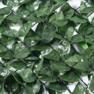 Siepe Artificiale di Bosso Verde, Recinzione in Foglie Artificiali di Plastica per Paesaggistica - Product Image 6