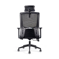 Fauteuils de bureau exécutifs ergonomiques pivotants à dossier haut, confortables et modernes, de luxe, inclinables, en maille, de la marque KMJ Wholesale.