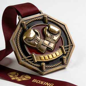 Promotion <span class=keywords><strong>de</strong></span> vente flash, nouveaux produits, style vintage, médaille d'impression UV pour entreprise, boxe - Product Image 3